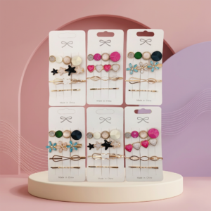 Jepitan Rambut 4 Set 4 Warna