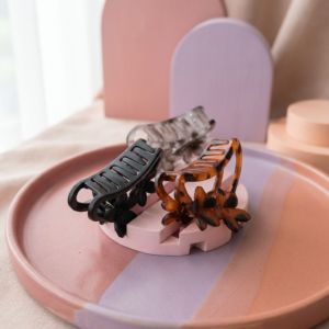 Cakop Rambut Motif Macan Tutul M 6,5 cm