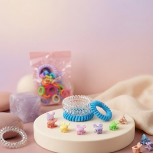 Kunciran Rambut & Jepit Mini Aneka Warna