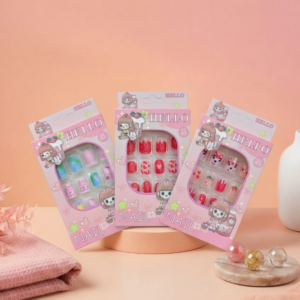 Press On Nails Anak | Kuku Palsu Anak Aneka Motif